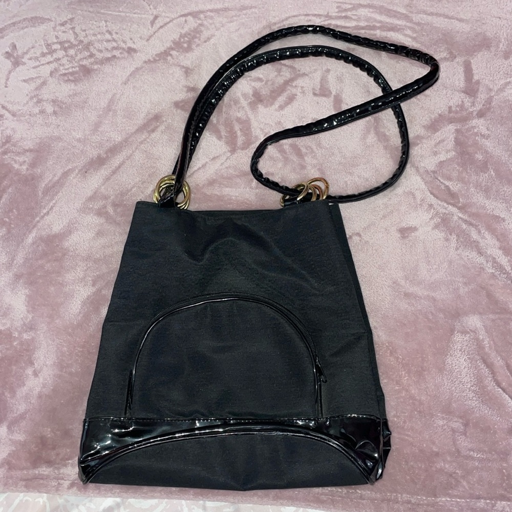 Vintage Gold & Black Bag